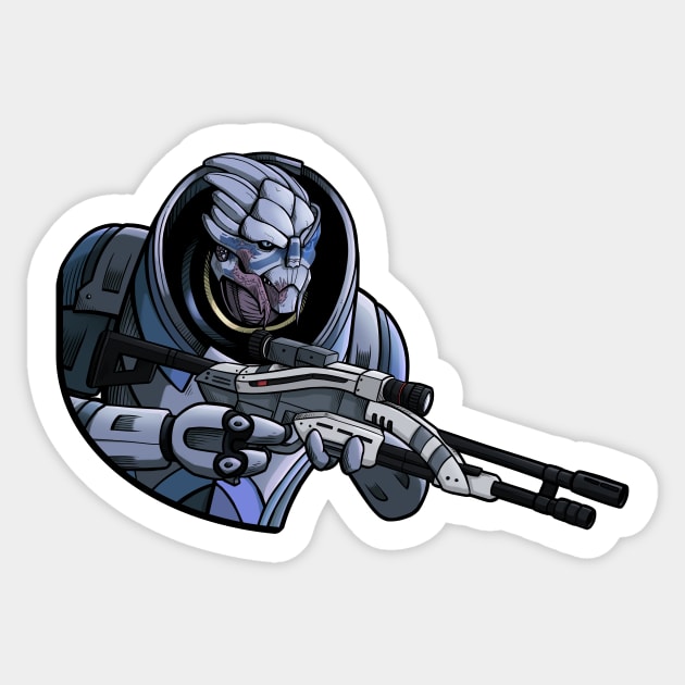 Archangel Sticker by NegativeNave